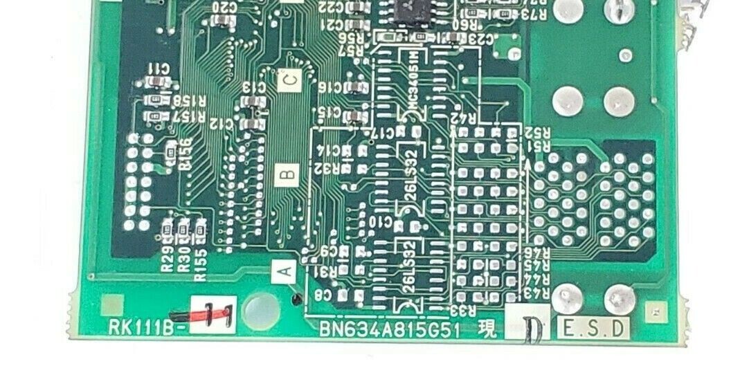 MITSUBISHI RK111B-11 PC BOARD ADD ON MULTI PORT 6PORT