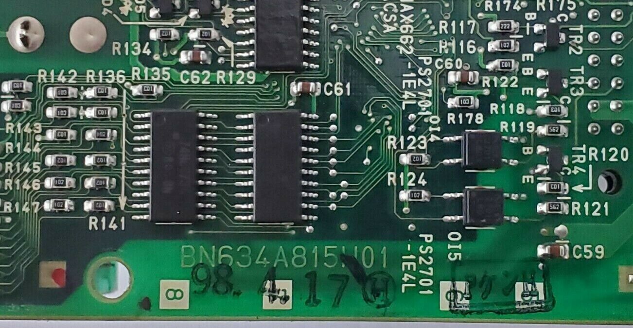 MITSUBISHI RK111B-11 PC BOARD ADD ON MULTI PORT 6PORT
