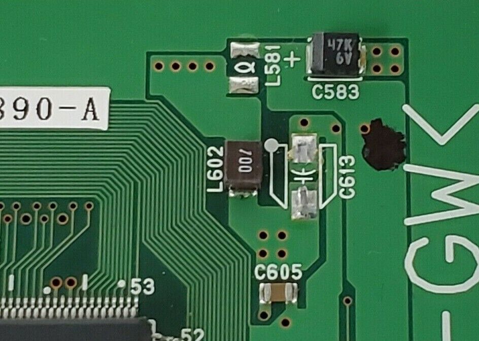 SONY AD-152 1-672-338-14 SURVEILLANCE CIRCUIT BOARD A-8320-890-A (DAMAGED)