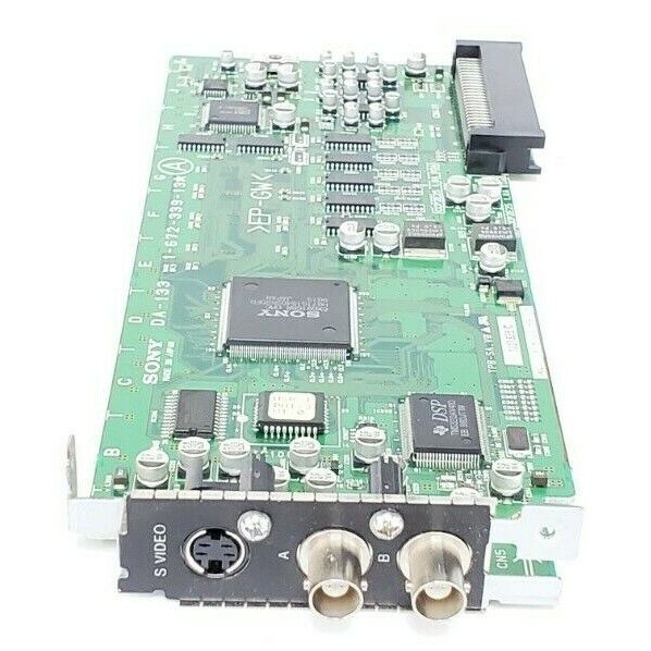 SONY DA-133 1-672-339-13 DIGITAL SURVEILLANCE S VIDEO OUTPUT BOARD A-8320-893-A