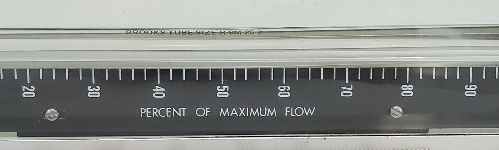BROOKS INSTRUMENTS 1110-08H2B1A SLPM FLOW METER, 0-100% OF MAX FLOW, 111008H2B1A