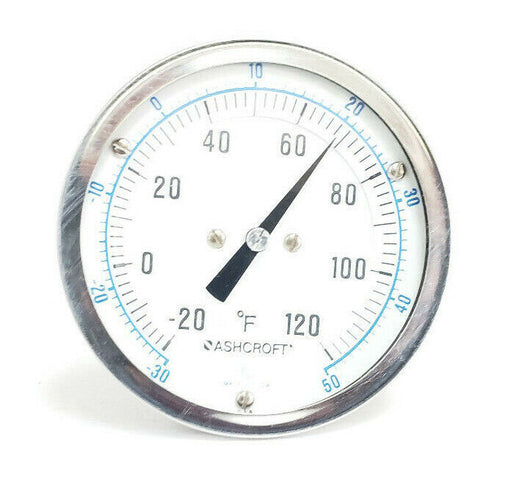 ASHCROFT -20 TO 120 DEG F / -30 TO 50 DEG C THERMOMETER
