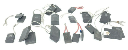 LOT OF 22 HELWIG 5410 GRADE CARBON BRUSHES, ASSORTED SIZES