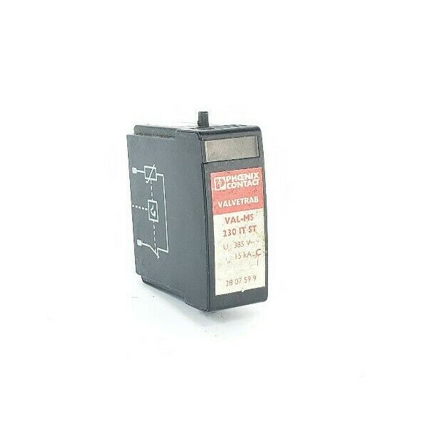 PHOENIX CONTACT VAL-MS 230 IT ST VALVETRAB SURGE PROTECTOR, 385V, 15kA, 2807599