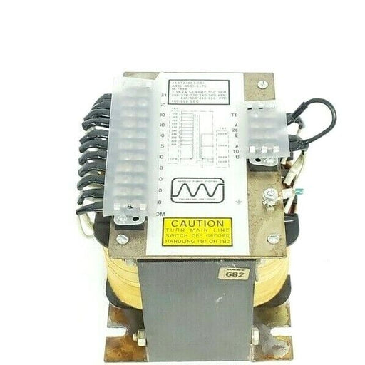 FANUC A80L-0001-0176 TRANSFORMER MULTI-TAP 44A724683-001, 1.1KVA 50/60HZ