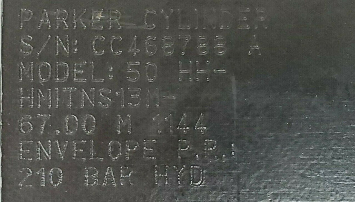 PARKER CYLINDERS 50 HHHMITNS13M-67.00 M 1144 CYLINDER SERIES HMI