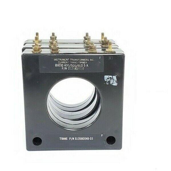 LOT OF 3 INSTRUMENT TRANSFORMERS 0121A03797 CURRENT TRANSFORMERS X13580048-03