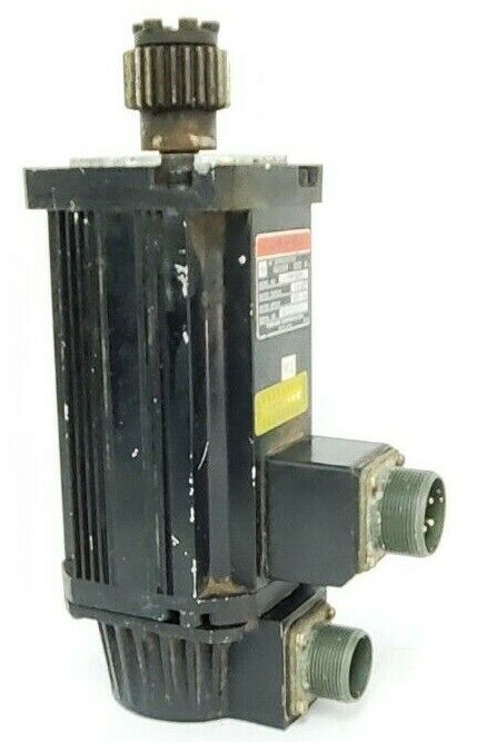 TOSHIBA 12M2-0500R AC SERVOMOTOR 12M20500R, 3000 RPM, 16.2 KG.CM