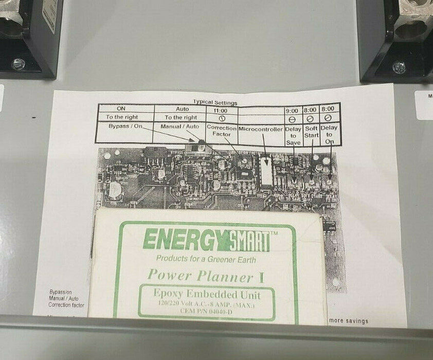 NEW ENERGY SMART POWER PLANNER III, 3 PHASE 208/480V 500 AMP MAX. CEM P/N: 05260