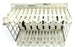 MODICON AS-9534-002 984 SERIES 7-SLOT CHASSIS RACK AS-H819-209