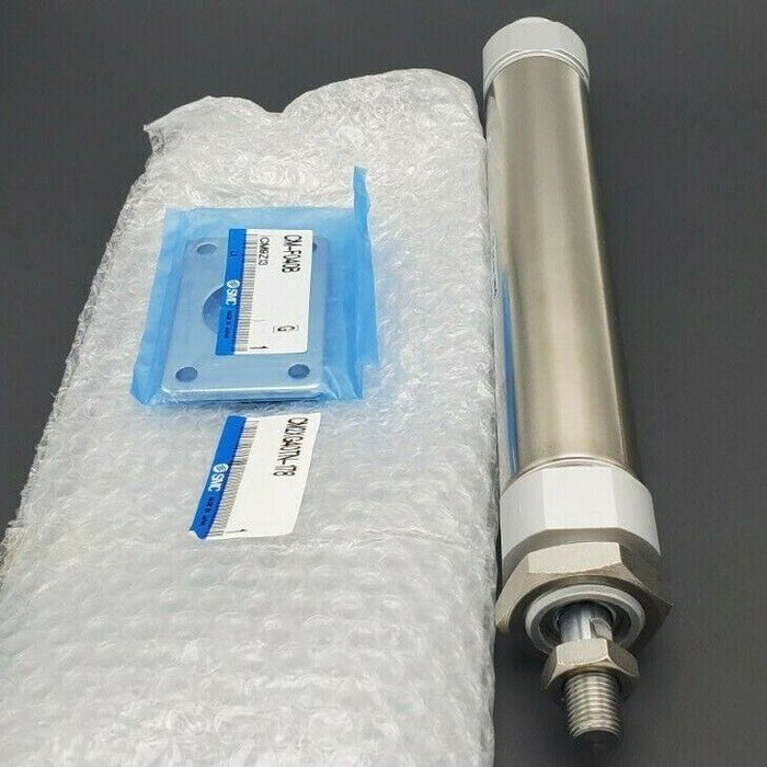 NEW SMC CM2XG40TN-178 MICROSPEED CYLINDER W/ CM-F040B CM9Z13 FLANGE BRACKETS