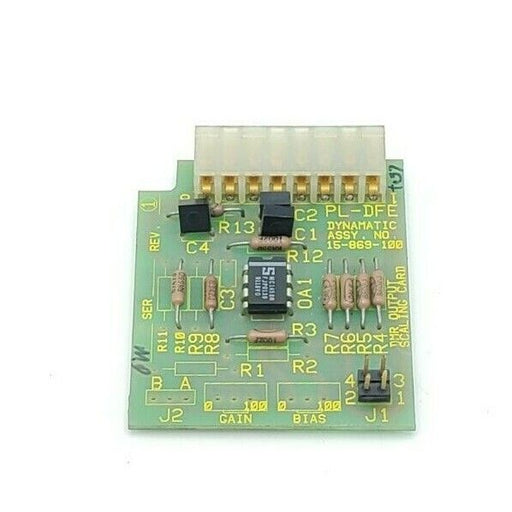 DYNAMATIC ASSY. NO. 15-869-100 DMR OUTPUT SCALING CARD 70-280-2
