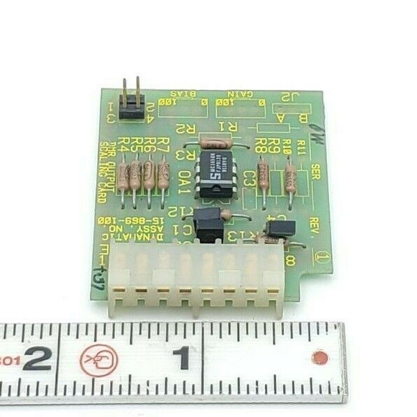 DYNAMATIC ASSY. NO. 15-869-100 DMR OUTPUT SCALING CARD 70-280-2