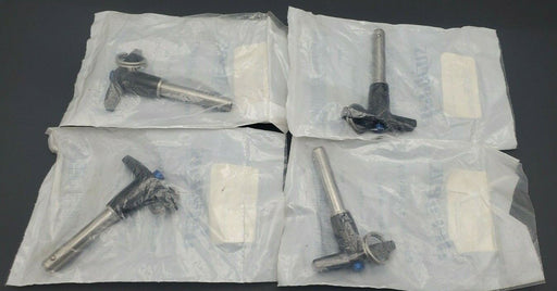 LOT OF 4 NEW JERGENS 135-801052 T-HANDLE BALL LOCK PINS 3/8" X 1-1/2" 697830
