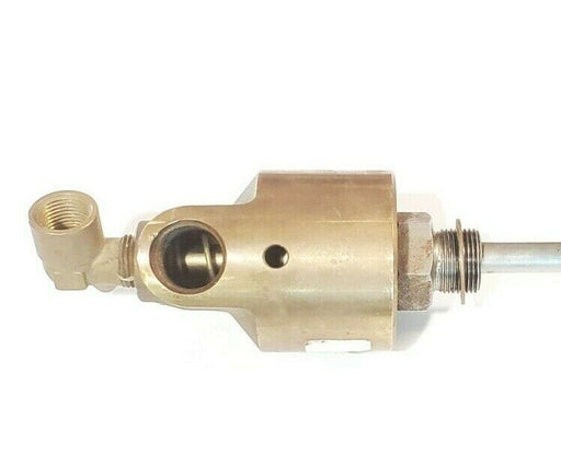 DEUBLIN 255-000-284 ROTARY UNION JOINT W/ ~3FT METAL EXHAUST HOSE 255000284