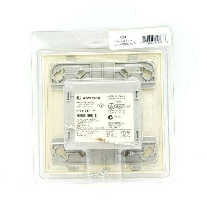 HONEYWELL NOTIFIER FCM-1 FIRE ALARM CONTROL MODULE IDP-CONTROL FCM1