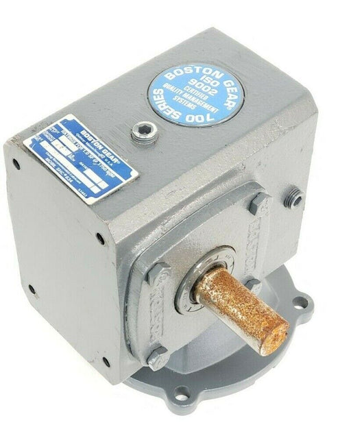 NEW BOSTON GEAR F718-25-B5-G 700 SERIES GEAR SPEED REDUCER .7HP 492LB-IN 25:1