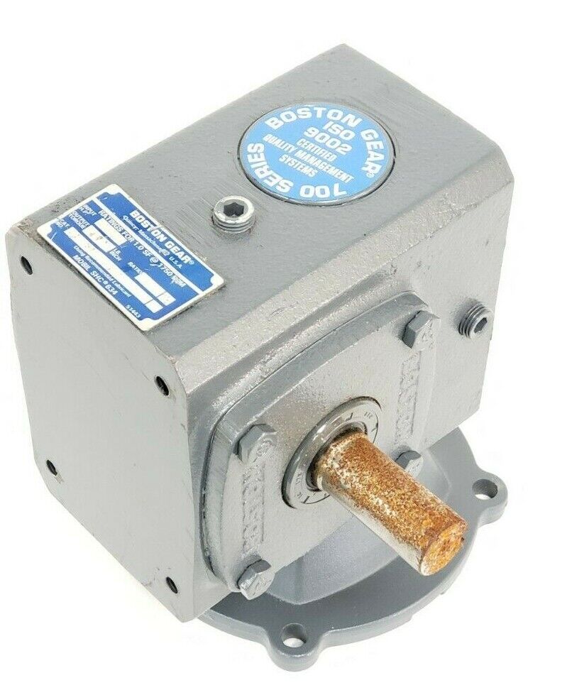 NEW BOSTON GEAR F718-25-B5-G 700 SERIES GEAR SPEED REDUCER .7HP 492LB-IN 25:1