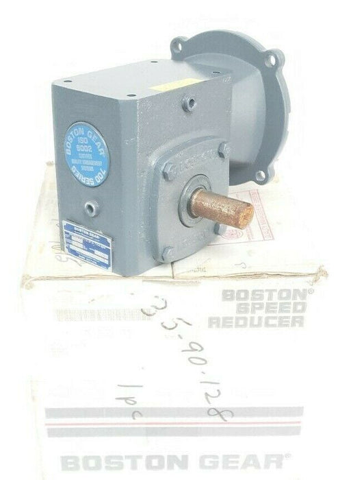 NEW BOSTON GEAR F718-25-B5-G 700 SERIES GEAR SPEED REDUCER .7HP 492LB-IN 25:1