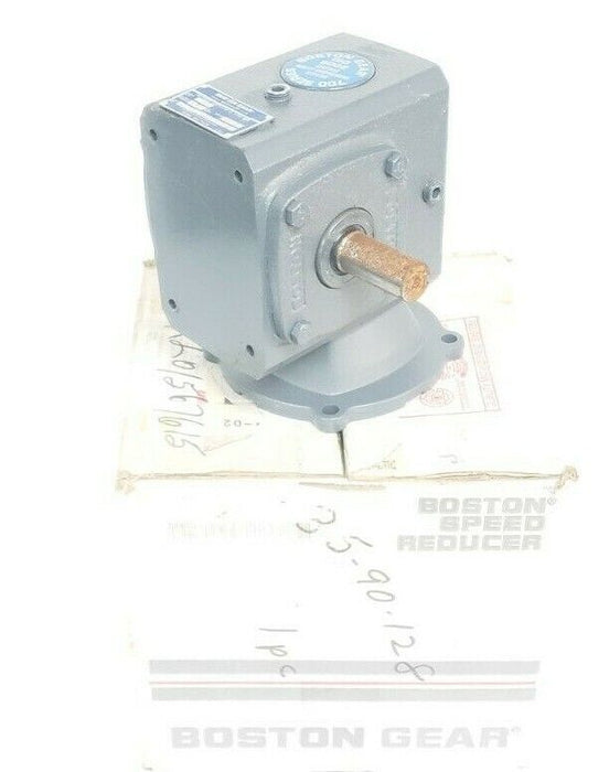 NEW BOSTON GEAR F718-25-B5-G 700 SERIES GEAR SPEED REDUCER .7HP 492LB-IN 25:1
