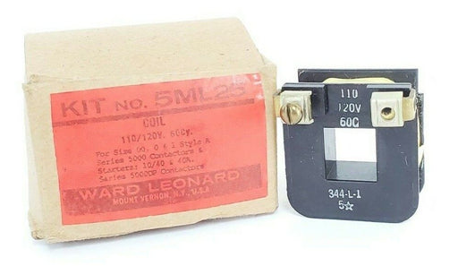 NIB WARD WARD LEONARD 5ML25 COIL 110/120V 60CY