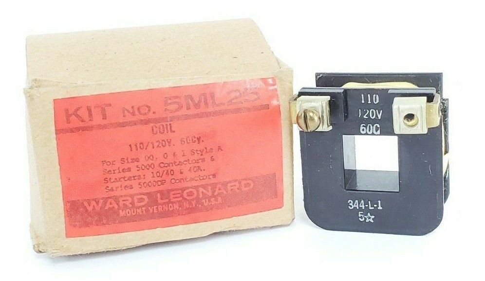 NIB WARD WARD LEONARD 5ML25 COIL 110/120V 60CY