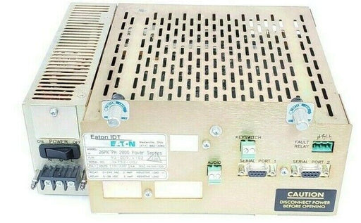 EATON IDT 26PK PM 2000 POWER SERIES CONTROL MODULE 92-00924-02 110/230V 85VA 1PH