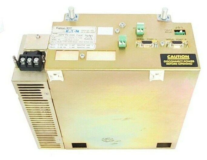 EATON IDT 26PK PM 2000 POWER SERIES CONTROL MODULE 92-00924-02 110/230V 85VA 1PH