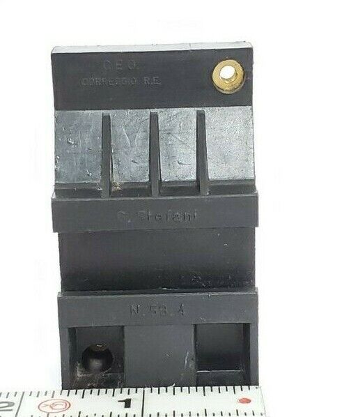 NEW G. STEAFNI N.59.4 RAIL BLOCK C.E.G. CORREGGIO R.E. 26137 N59.4 N594