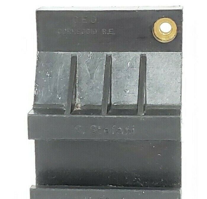 NEW G. STEAFNI N.59.4 RAIL BLOCK C.E.G. CORREGGIO R.E. 26137 N59.4 N594