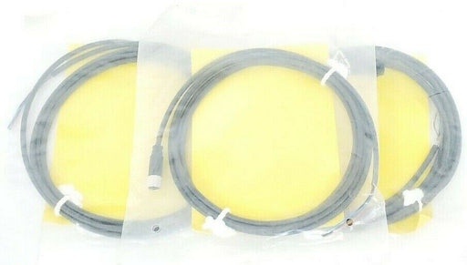 LOT OF 3 NEW CONTRINEX S08-3FUW-020 CONNECTORS W/ CABLES S083FUW020