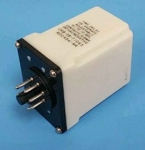 POTTER & BRUMFIELD CKB-38-71063 TIME DELAY RELAY 0.1 TO 10 SEC. W/ SL608-S