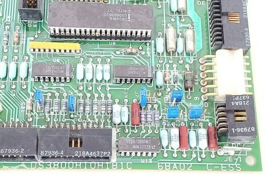 GENERAL ELECTRIC DS3800H10H1B1C I/O CIRCUIT BOARD (DAMAGED)