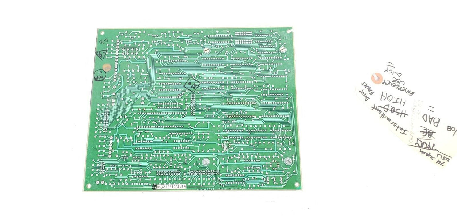 GENERAL ELECTRIC DS3800H10H1B1C I/O CIRCUIT BOARD (DAMAGED)