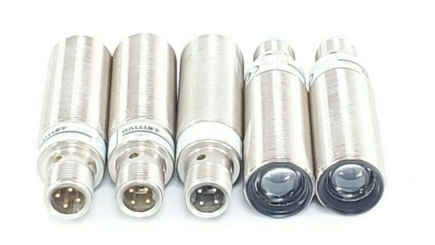LOT OF 5 BALLUFF BLE-18M-PS-1P-E5-C-S4 RECEIVERS 551666, BLE18MPS1PE5CS4, 10-30
