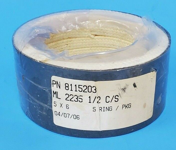 NEW GENERIC ML 2235 1/2 C/S 5X6 MECHANICAL PACKING, P/N: 8115203, PACK OF 5