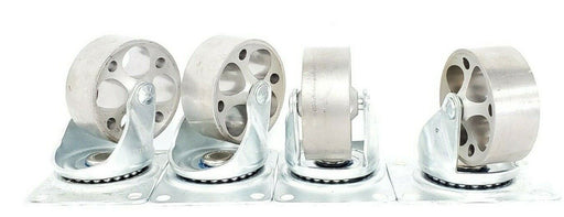 LOT OF 4 NEW SPENCER 661.018223.99 FAULTLESS 3 SWIVEL CASTER WHEELS 3" X 1-3/16"