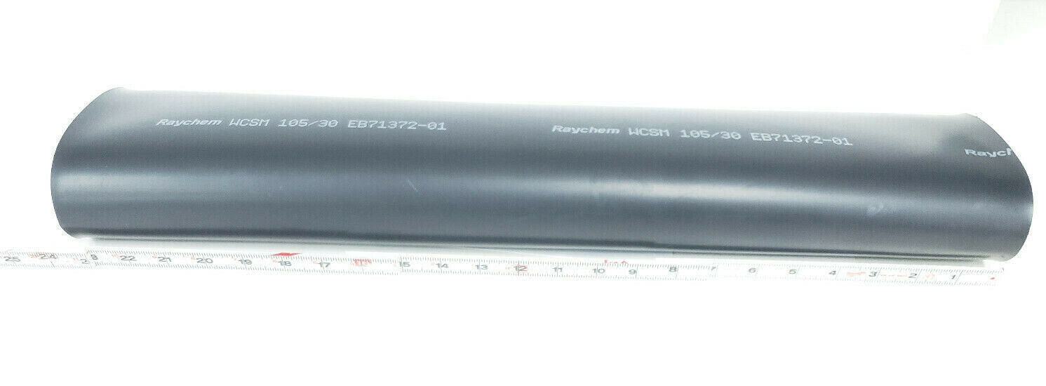 RAYCHEM HEAT SHRINK WCSM 105/30 EB71372-01 23.75" & (4) WCSM 43/12 EC71951-16 8"