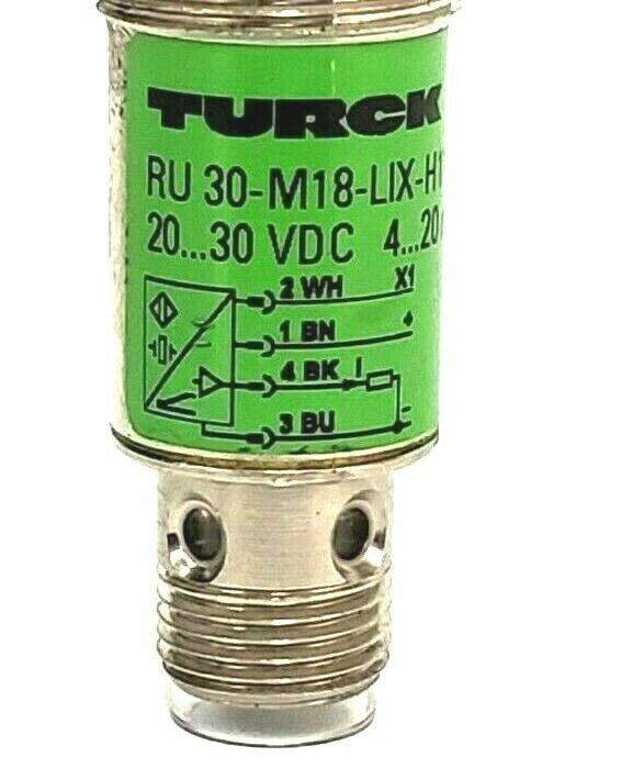 NEW TURCK RU30-M18-LIX-H1141 SENSOR 4...20 mA  RU30M18LIXH1141