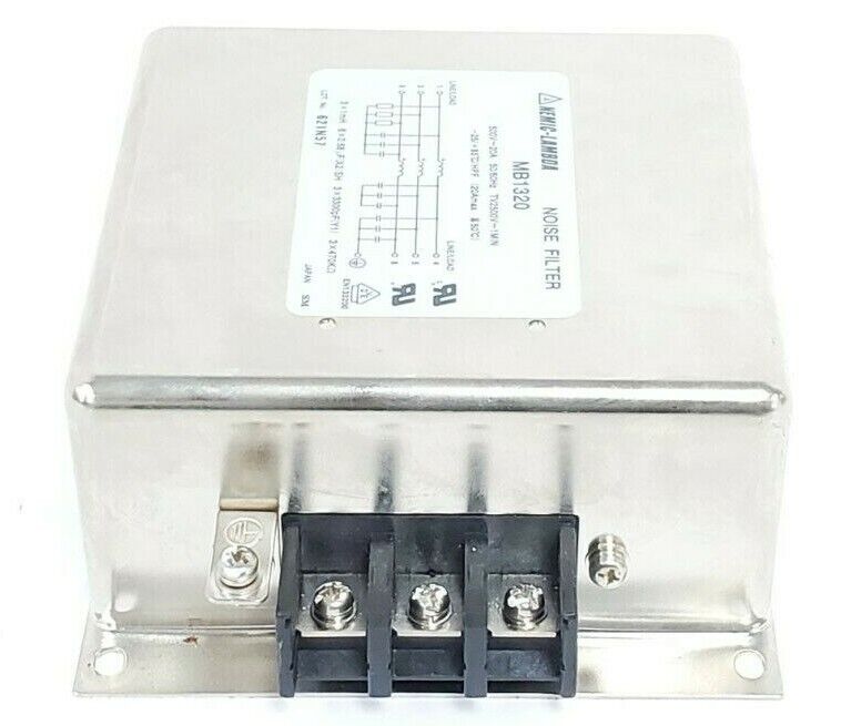 NEMIC-LAMBDA MB1320 NOISE FILTER 500V~20A 50/60HZ