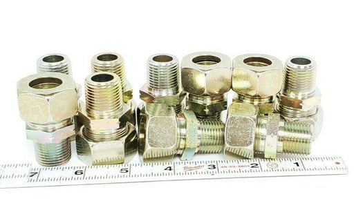 LOT OF 10 NEW VOSS EURO POWER 106-251 FITTINGS, SERIES L, 18MM OD, 106251