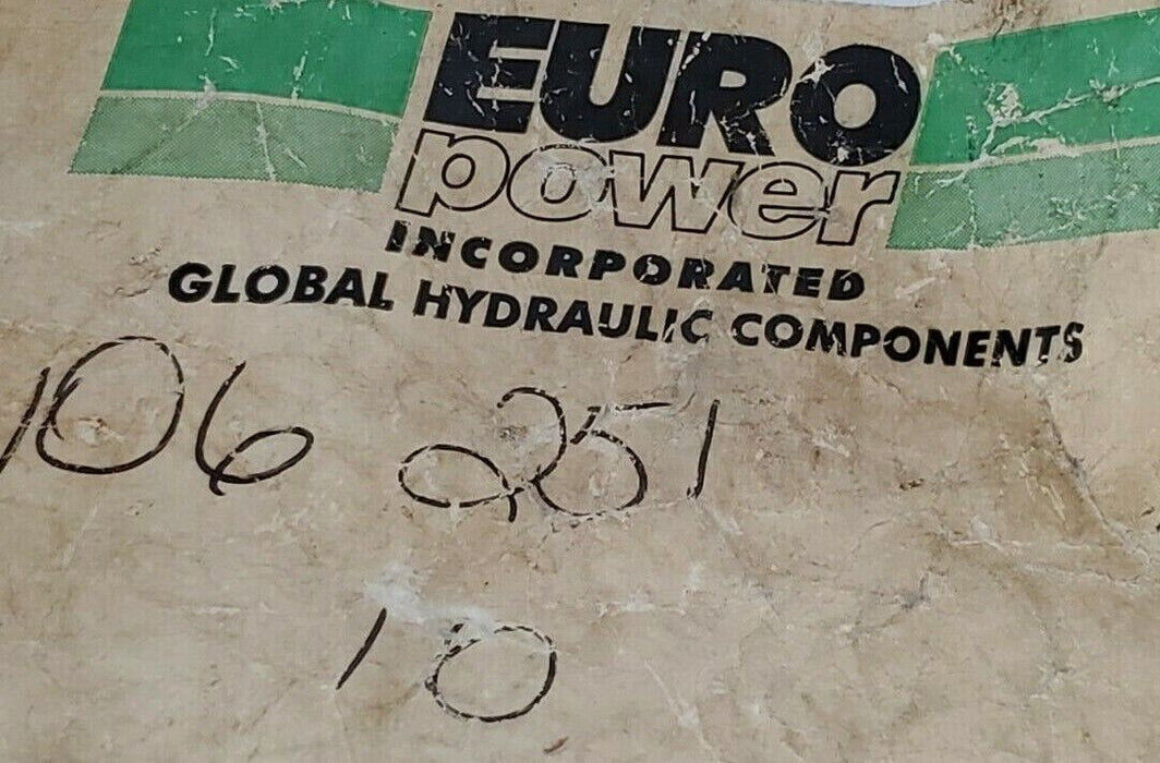 LOT OF 10 NEW VOSS EURO POWER 106-251 FITTINGS, SERIES L, 18MM OD, 106251