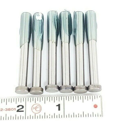 PACK OF 6 NEW DAYTON KUX-225 P.2370 TT.1250 ETCH CALLOUT & MARK LOGO PUNCHES