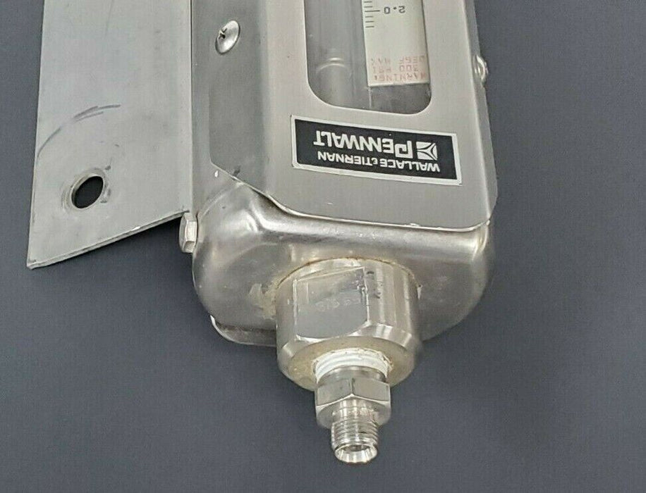 WALLACE & TIERNAN PENNWALT 5210G02108XXI FLOW METER .20-2.0 GAL/MIN WATER