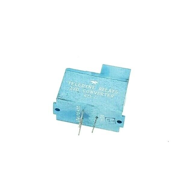 EAGLE SIGNAL CP720F1 I/O CONVERTER RELAY 28V DC, TELEDYNE 673-21