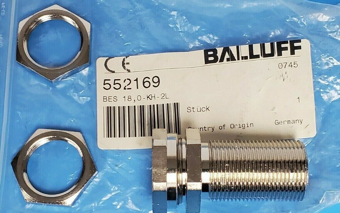 LOT OF 3 NEW BALLUFF 552169 CLAMPS BES 18,0-KH-2L