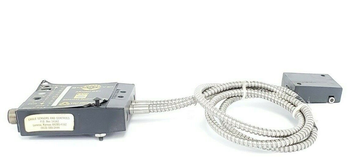 TRI-TRONICS MARK II SMARTEYE SEI PHOTO ELECTRIC SENSOR W/ FIBER OPTIC CABLE