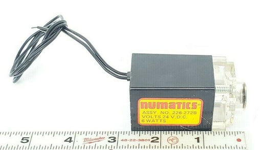 NUMATICS 226-272B SOLENOID VALVE COIL 24VDC, 6 WATTS 226272B