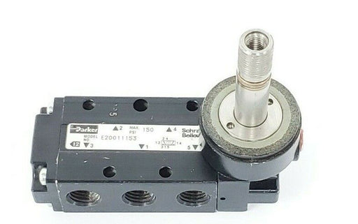 PARKER E20011153 PNEUMATIC VALVE, 2POS, 4WAY, 110-120V, 11W, 150PSI