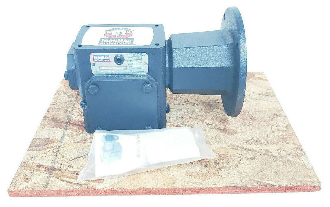 NEW LEESON IRON MAN W8180049.00 BM818-5-R-56 RIGHT ANGLE GEAR REDUCER 1.70HP 5:1